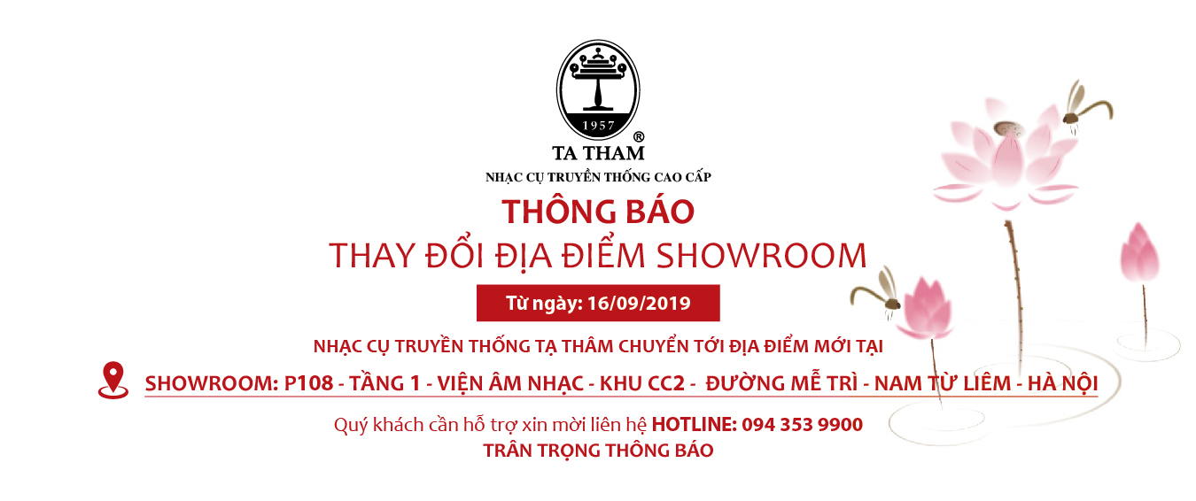 THÔNG BÁO CHUYỂN ĐỊA ĐIỂM SHOWROOM